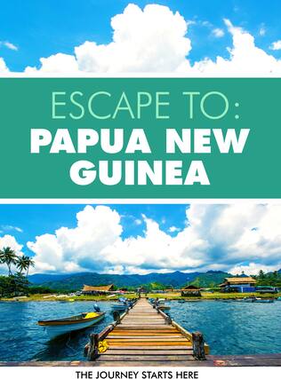 Front. Escape To Papua New Guinea - DVD.