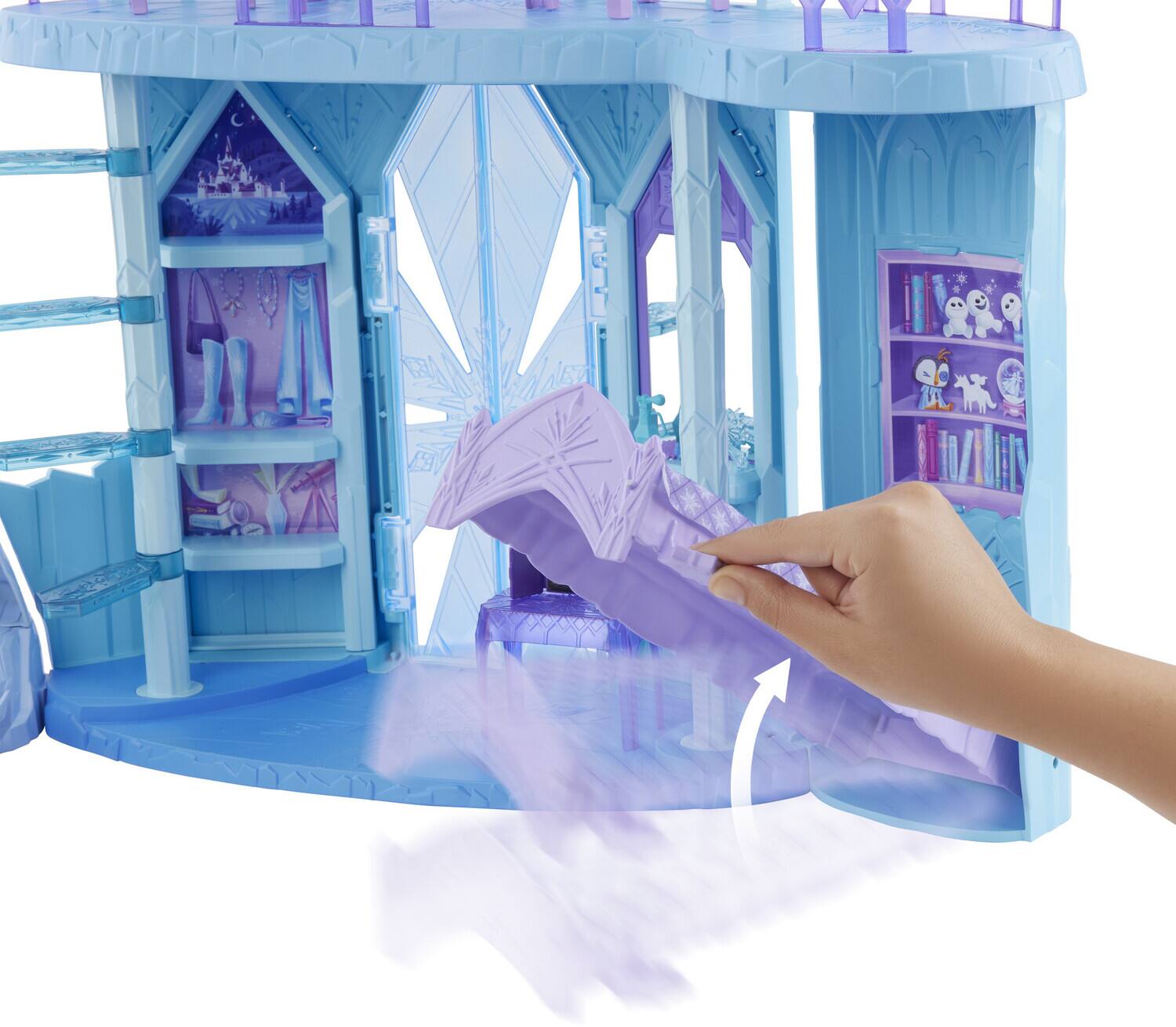 Alt View 3. Barbie - FROZEN ELSA ICE CASTLE PLAYSET.