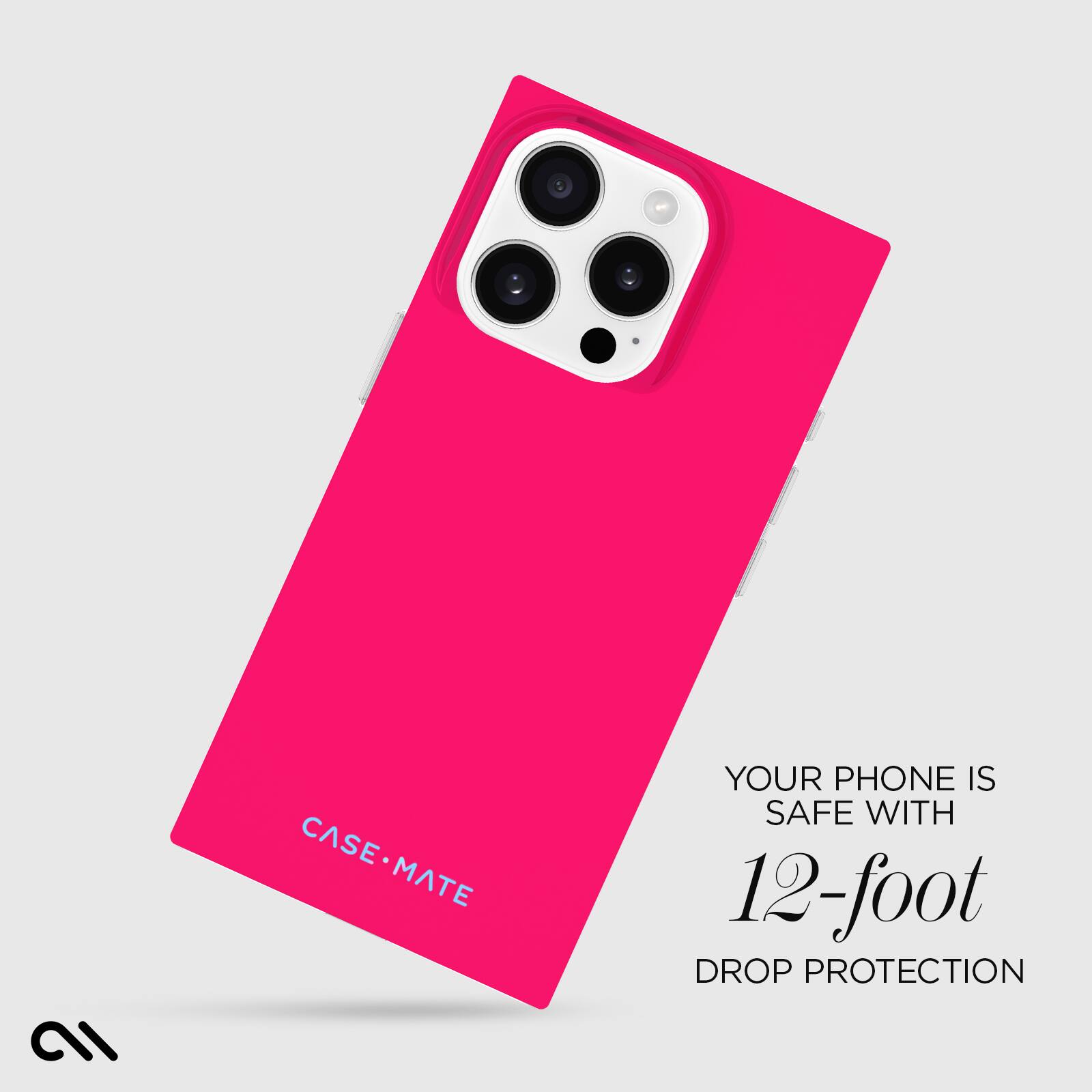 CASEMATE CASE MATE YOUR PHONE IS SAFE WITH 12-FOOT DROP PROTECTION IP