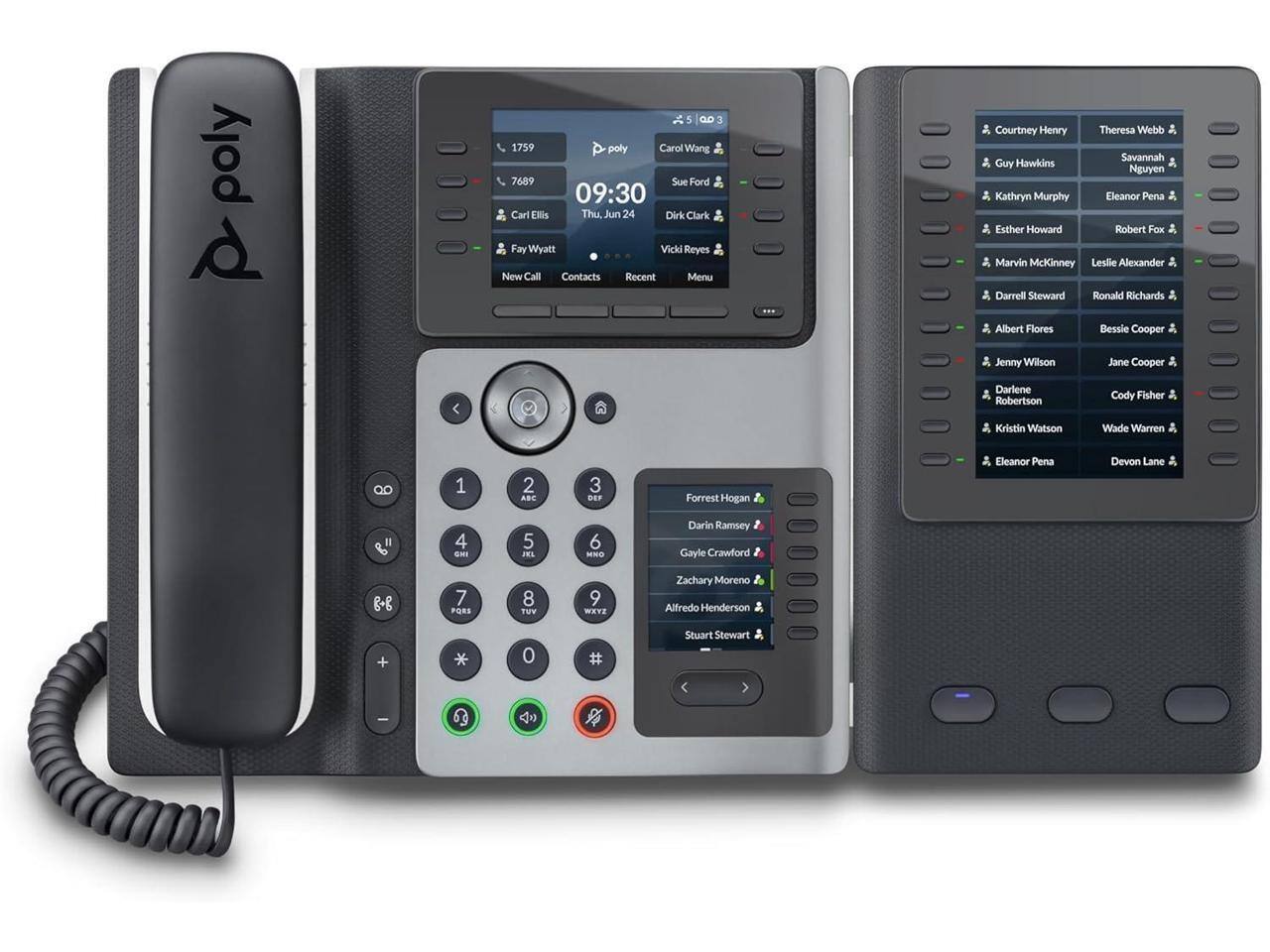 Poly - Edge E450 IP Phone and PoE-enabled - GSA/TAA (8F3G9AA) - Unknown