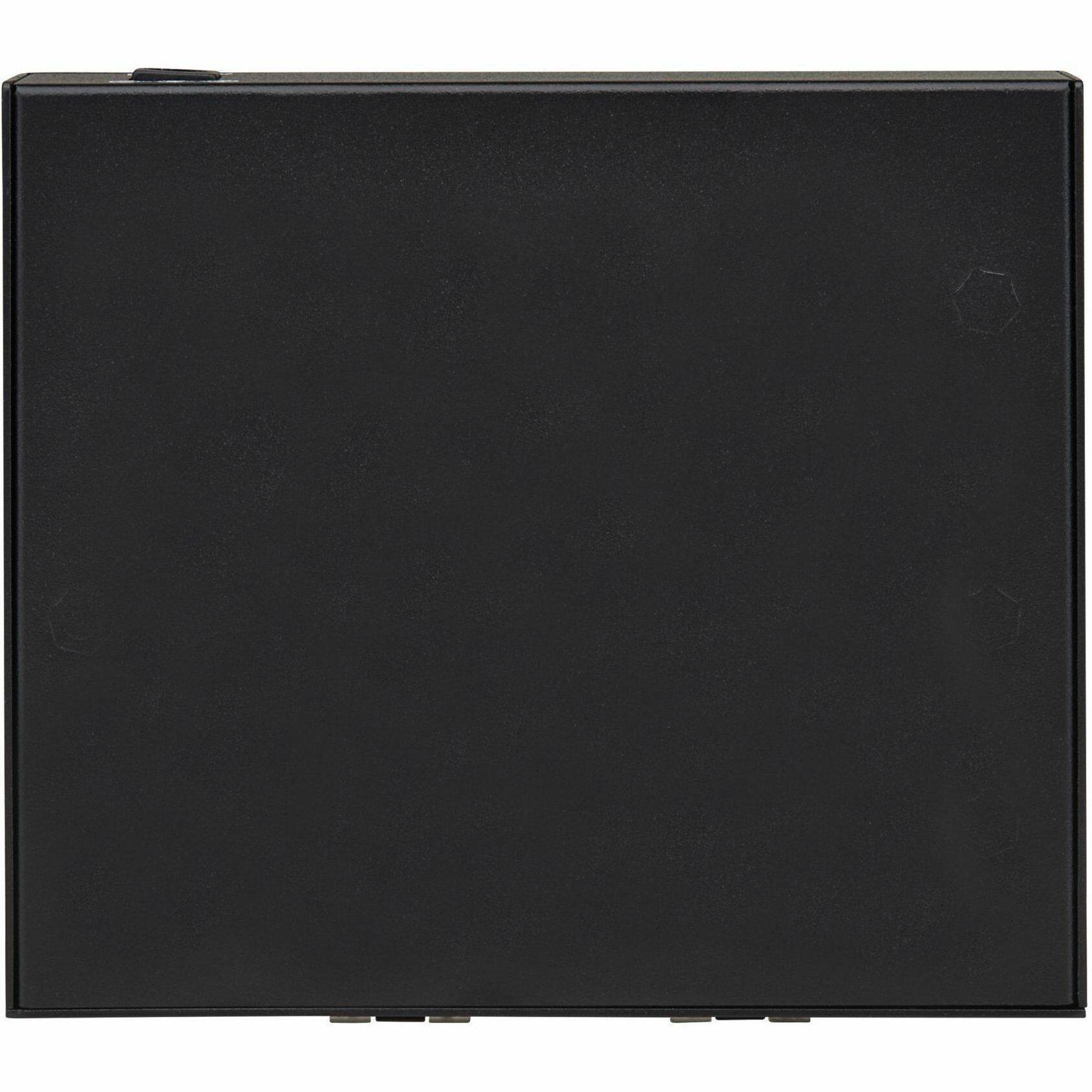 Alt View 5. Tripp Lite - Tripp Lite series N786-MDC-SFPSFP Fiber Optic Mode Converter - 0.9" Height x 2.9" Width x 4.3" Depth - Black - Metal Box - Black.