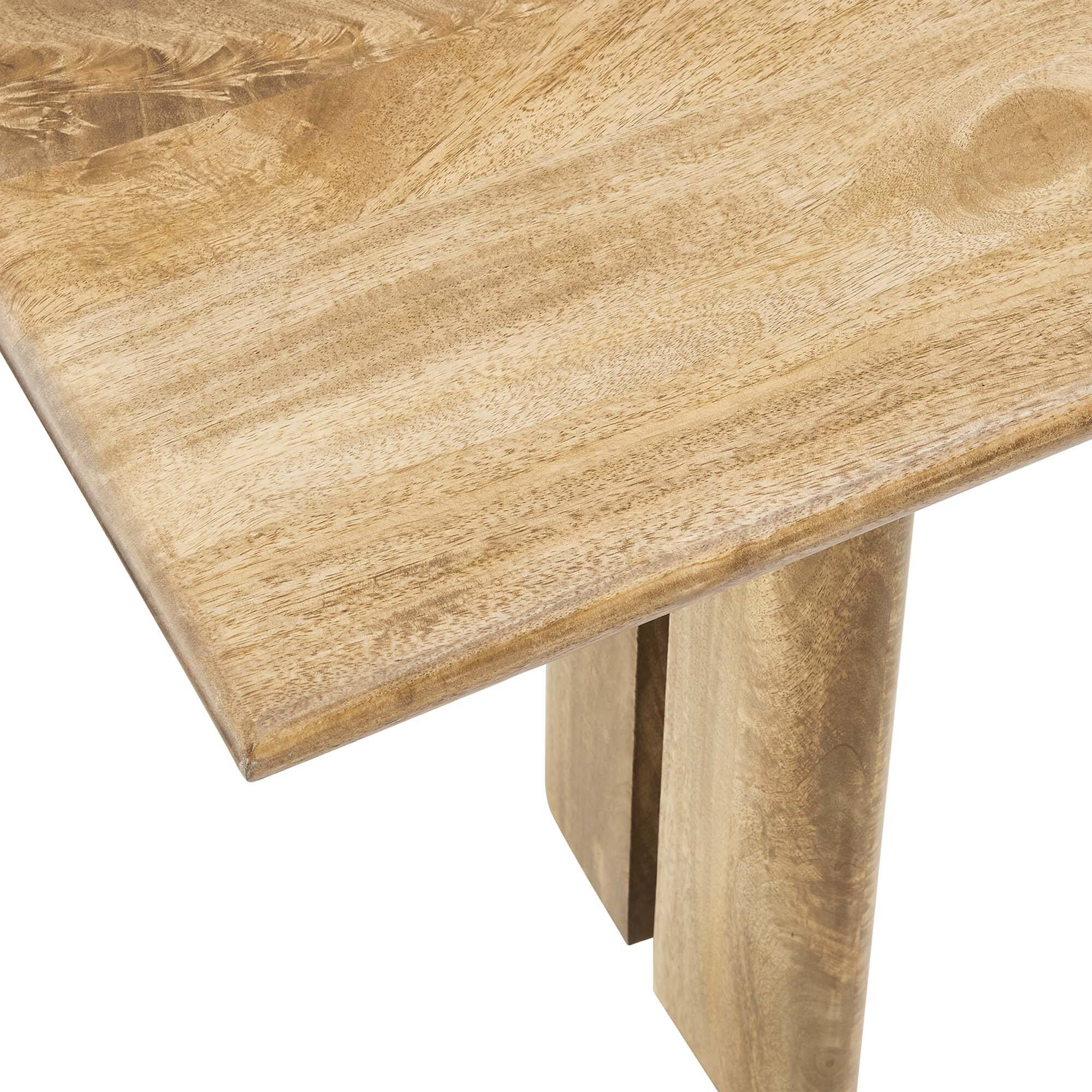 Alt View 2. Modway - Amistad 72" Wood Bench by Modway - Brown.
