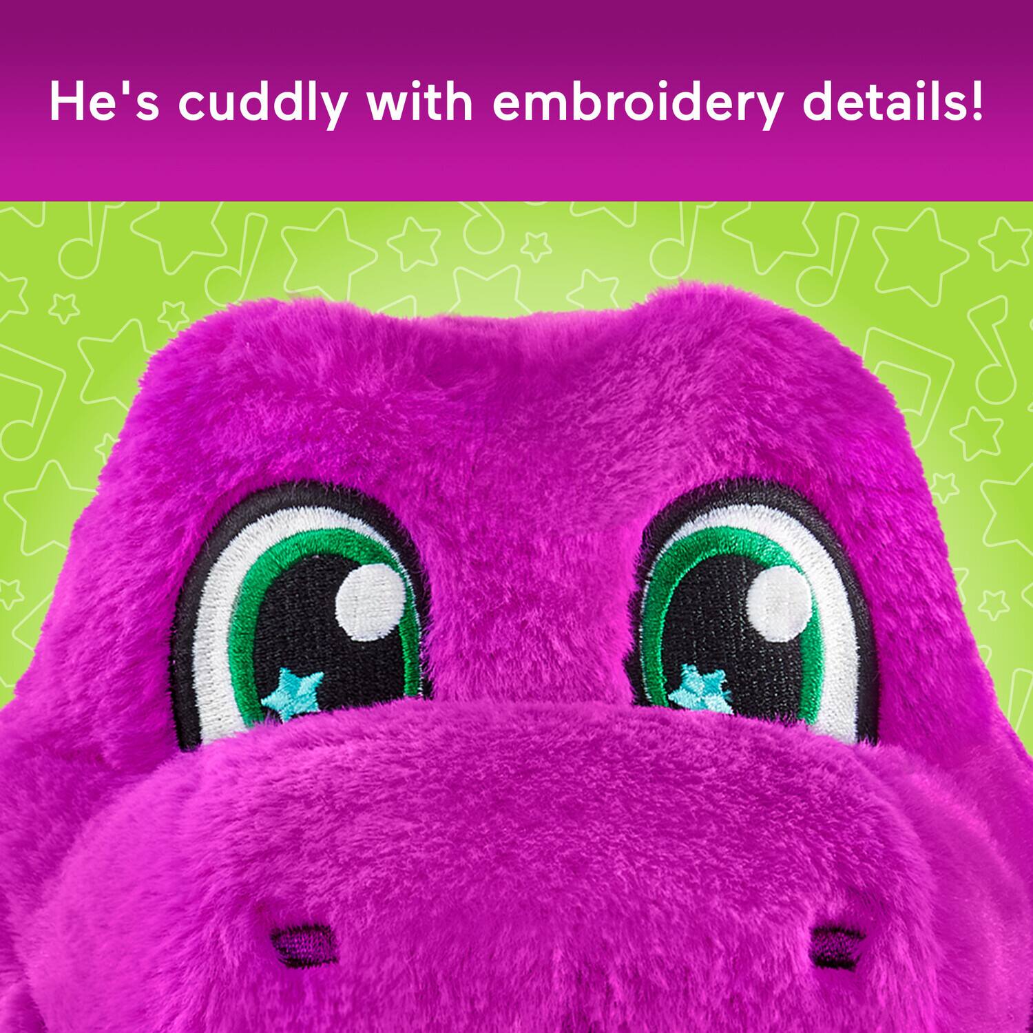 Fisher Price Barney's World: Sing Along Barney Musical Plush