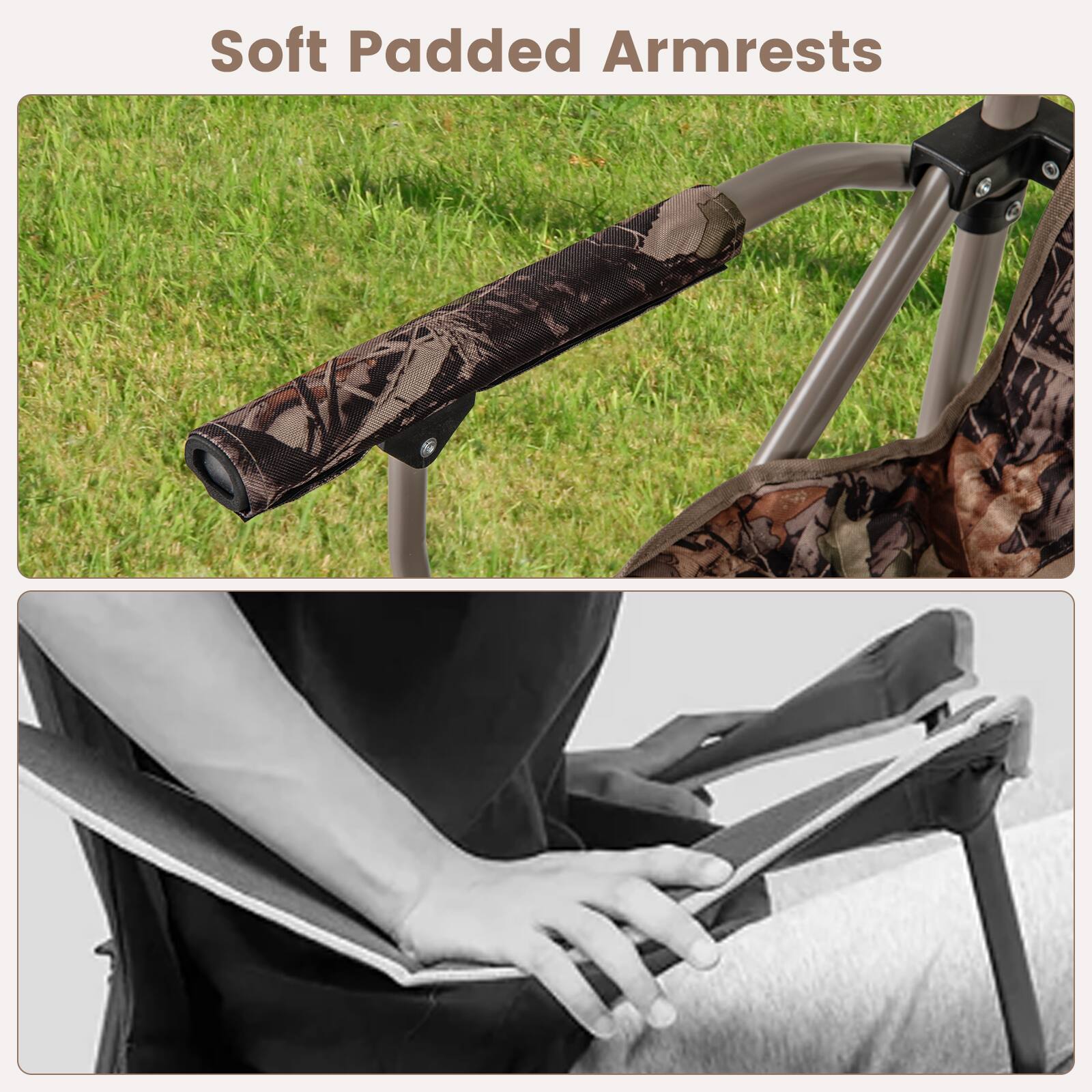 Soft Padded Armrests