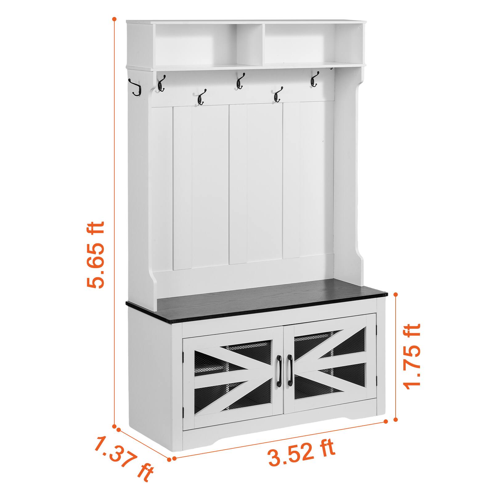 5.65 ft  
1.37 ft  
3.52 ft  
1.75 ft