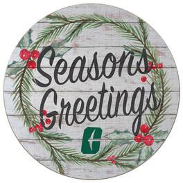 Jardine - Charlotte 49ers 20'' x 20'' Season's Greetings Circle - White