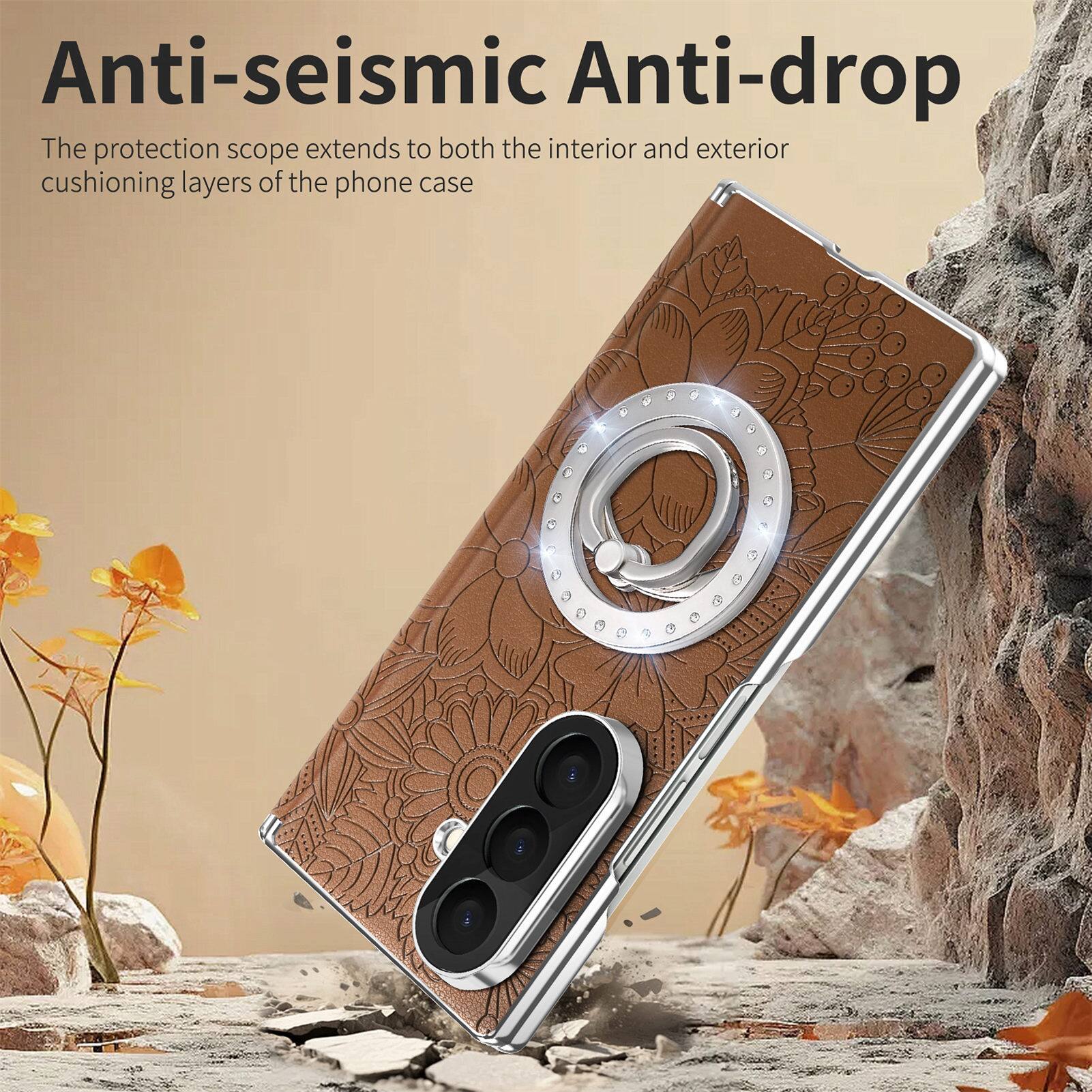Anti-seismic Anti-drop

The protection scope extends to both the interior and exterior cushioning layers of the phone case