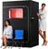 Alt View 6. Circus Cirle - 2 Person Infrared Sauna Box, Portable Personal Steam Sauna Tent - Black.
