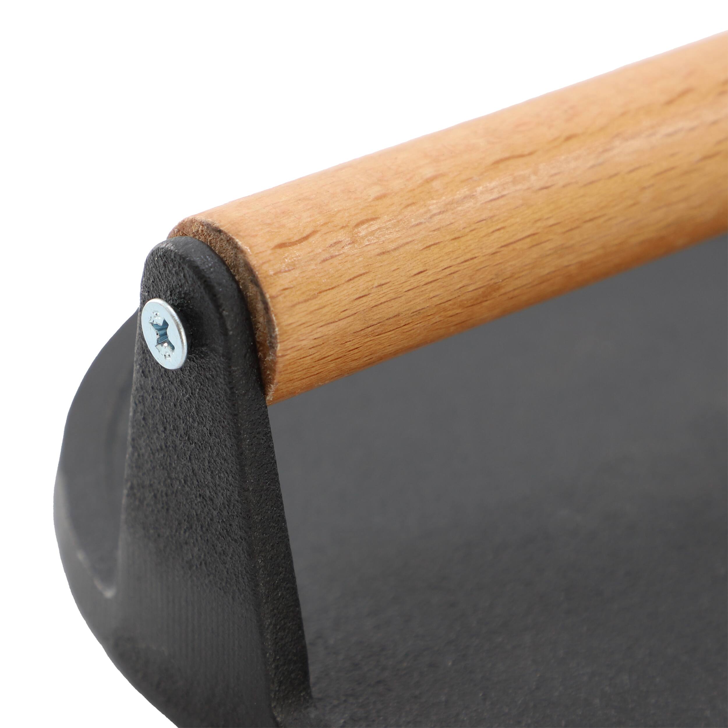 Alt View 3. Mega Chef - MegaChef 7.5 Inch Round Heavy Duty Cast Iron Grill Press.