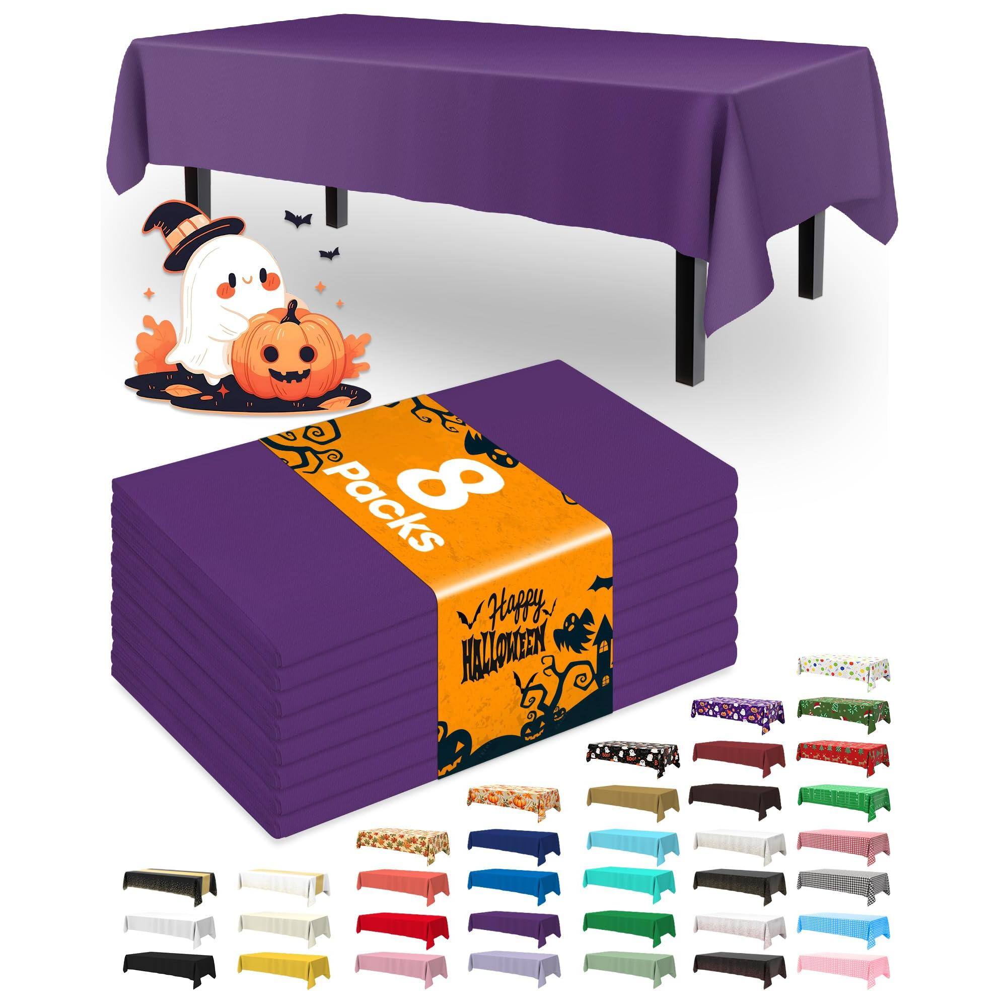 Purple-54" X 108" Rectangle