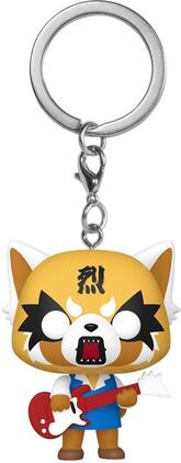 Funko - Keychain Sanrio: Aggretsuko with Guitar - Collectibles - Multicolor