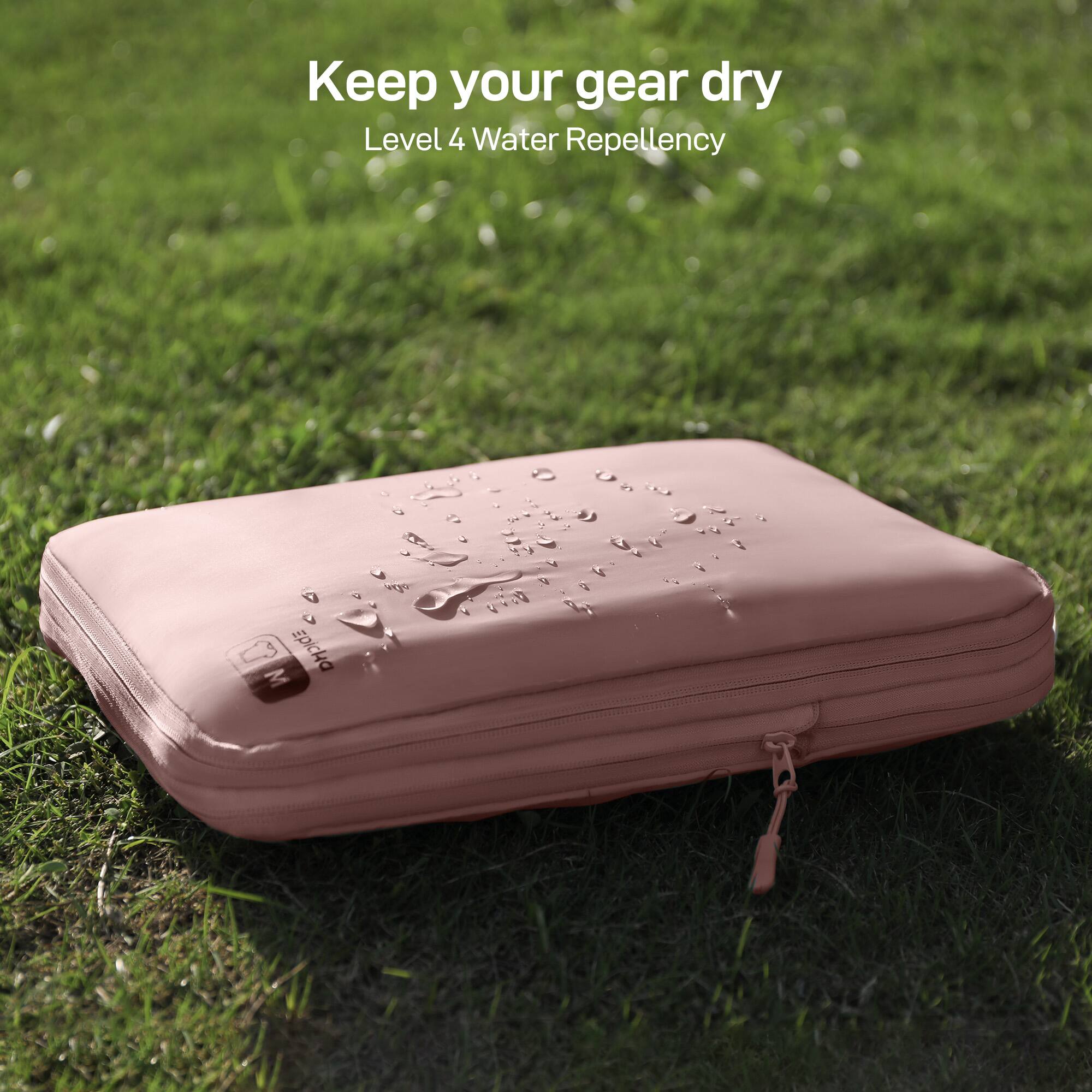 Keep your gear dry
Level 4 Water Repellency
C 5 Epic M