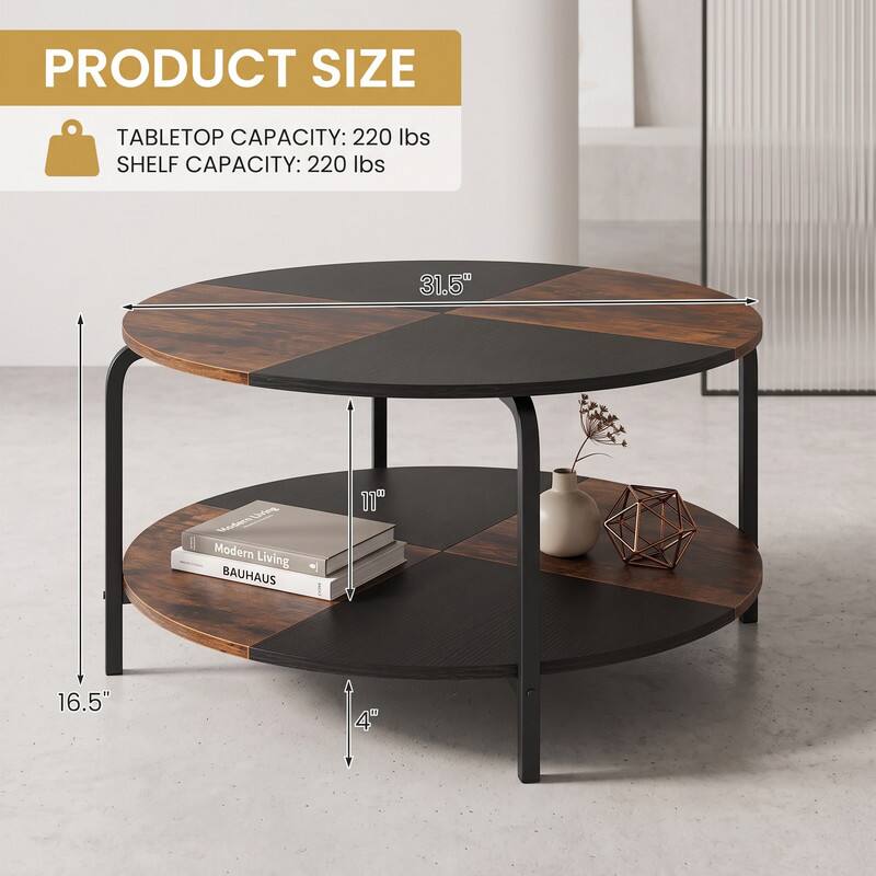 PRODUCT SIZE  
TABLETOP CAPACITY: 220 lbs  
SHELF CAPACITY: 220 lbs  

31.5"  
11"  
16.5"  
4"