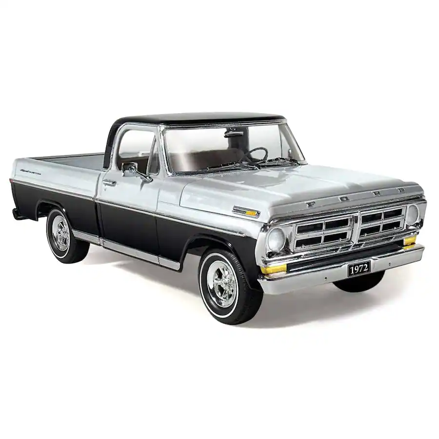 Colorful Moebius Moebius Models Skill 3 Model Kit 1972 Ford Sport Custom Pickup Truck 1/ ...