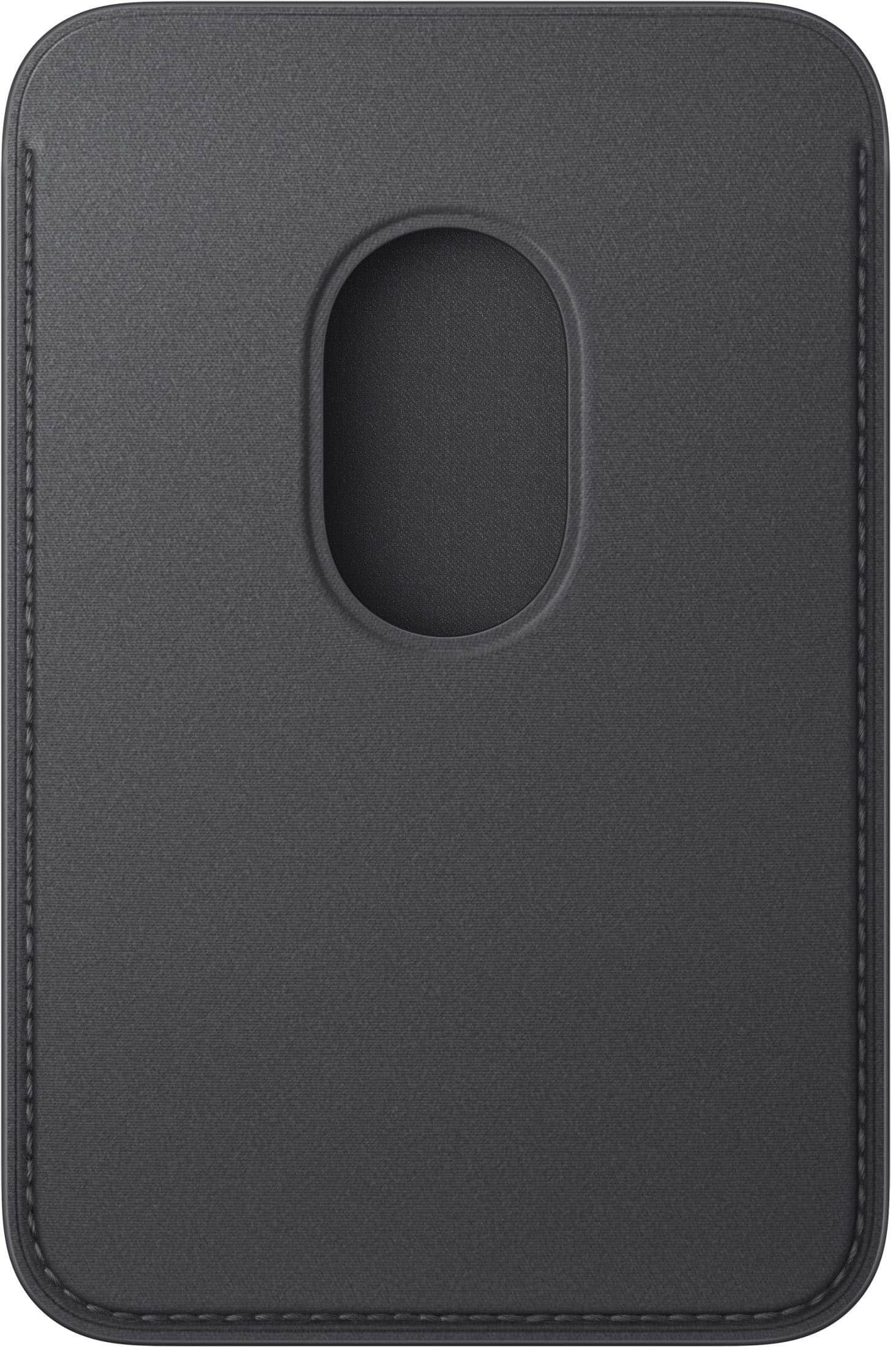 Alt View 1. Apple - iPhone FineWoven Wallet with MagSafe - Black.