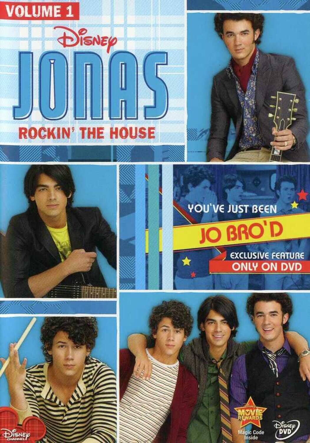 Jonas: Vol. 1 - Rockin' the House  - DVD