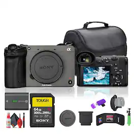 Sony - FX2 Compact Cinema Camera – Full-Frame 4K, Internal ND, Fast Autofocus + More