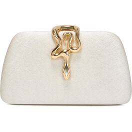 ZUQIETA - Glitter Clutch - Elegant Evening Bag for Parties, Weddings & Formal Events - 02-pearl White-pu