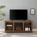 Alt View Zoom 11. Walker Edison - Mission-Style Fireplace TV Stand for Most TVs up to 65” - Rustic Oak.