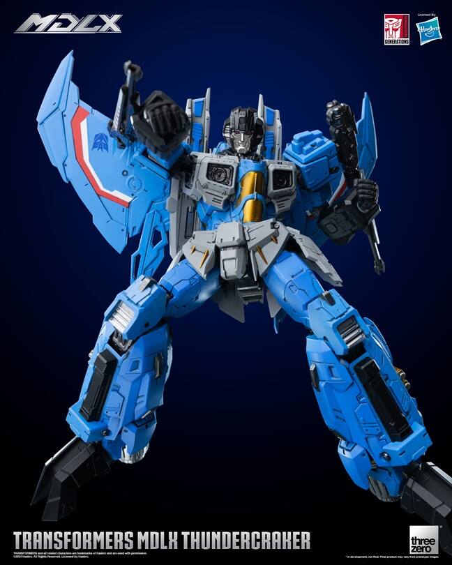 Sure, here is the corrected and grouped text from the image:

---

**MDLX**

**TRANSFORMERS MDLX THUNDERCRAKER**

**three zero**

**Licensed by Hasbro**

**TRANSFORMERS GENERATIONS**

---

**TRANSFORMERS and all related characters are trademarks of Hasbro and are used with permission. © 2020 Hasbro. All rights reserved. © 2020 Hasbro. All rights reserved. © 2020 Hasbro. All rights reserved. © 2020 Hasbro. All rights reserved. © 2020 Hasbro. All rights reserved. © 2020 Hasbro. All rights reserved. © 2020 Hasbro. All rights reserved. © 2020 Hasbro. All rights reserved. © 2020 Hasbro. All rights reserved. © 2020 Hasbro. All rights reserved. © 2020 Hasbro. All rights reserved. © 2020 Hasbro. All rights reserved. © 2020 Hasbro. All rights reserved. © 2020 Hasbro. All rights reserved. © 202