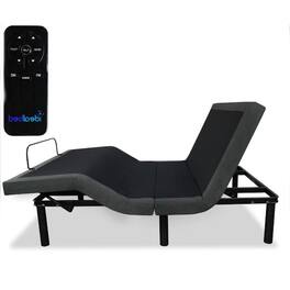 Hivvago - Queen size Adjustable Bed Frame Base with Wireless Remote - Black
