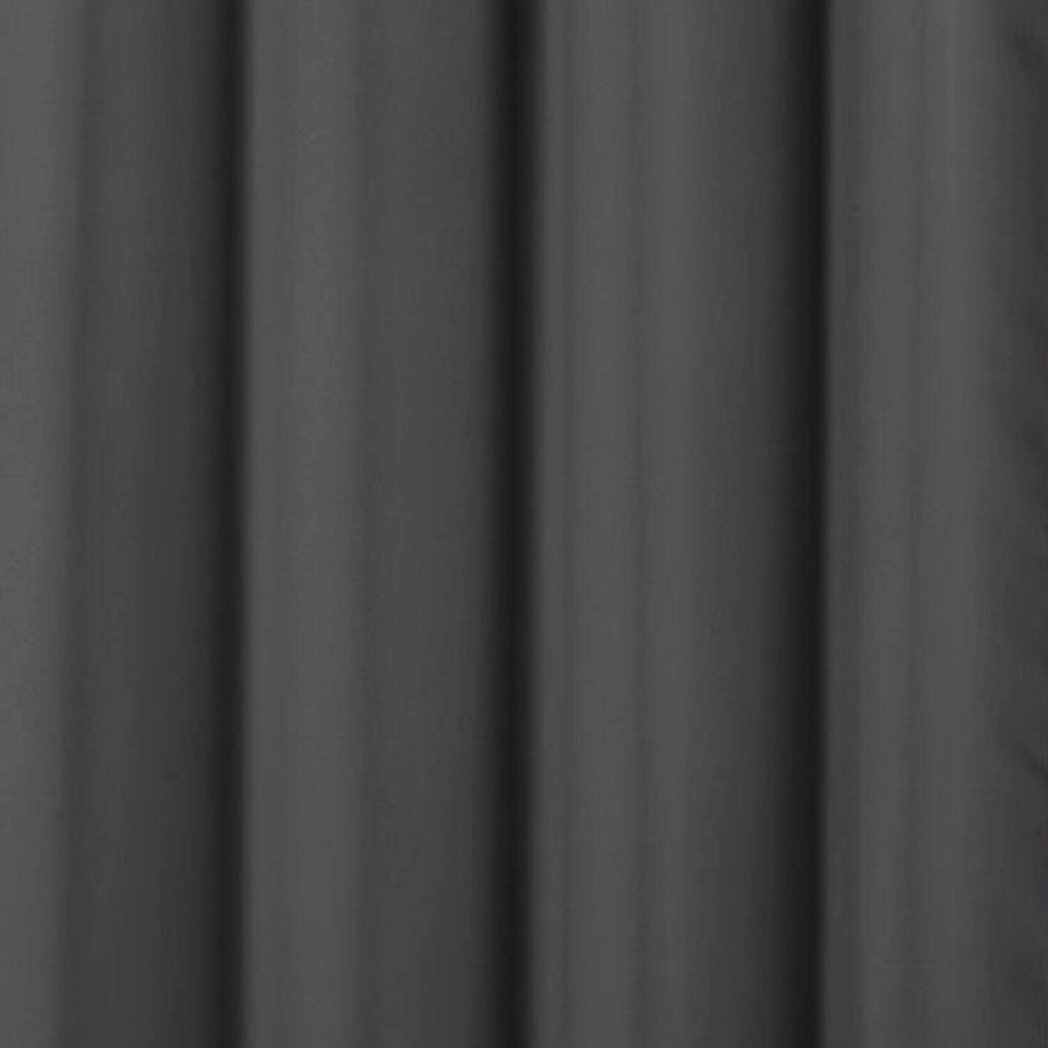 Alt View 1. RT Designers Collection - RT Designers Collection 100% Polyester Twilight Blackout Rod Pocket Curtain Panel 54" x 84" Charcoal - Charcoal.