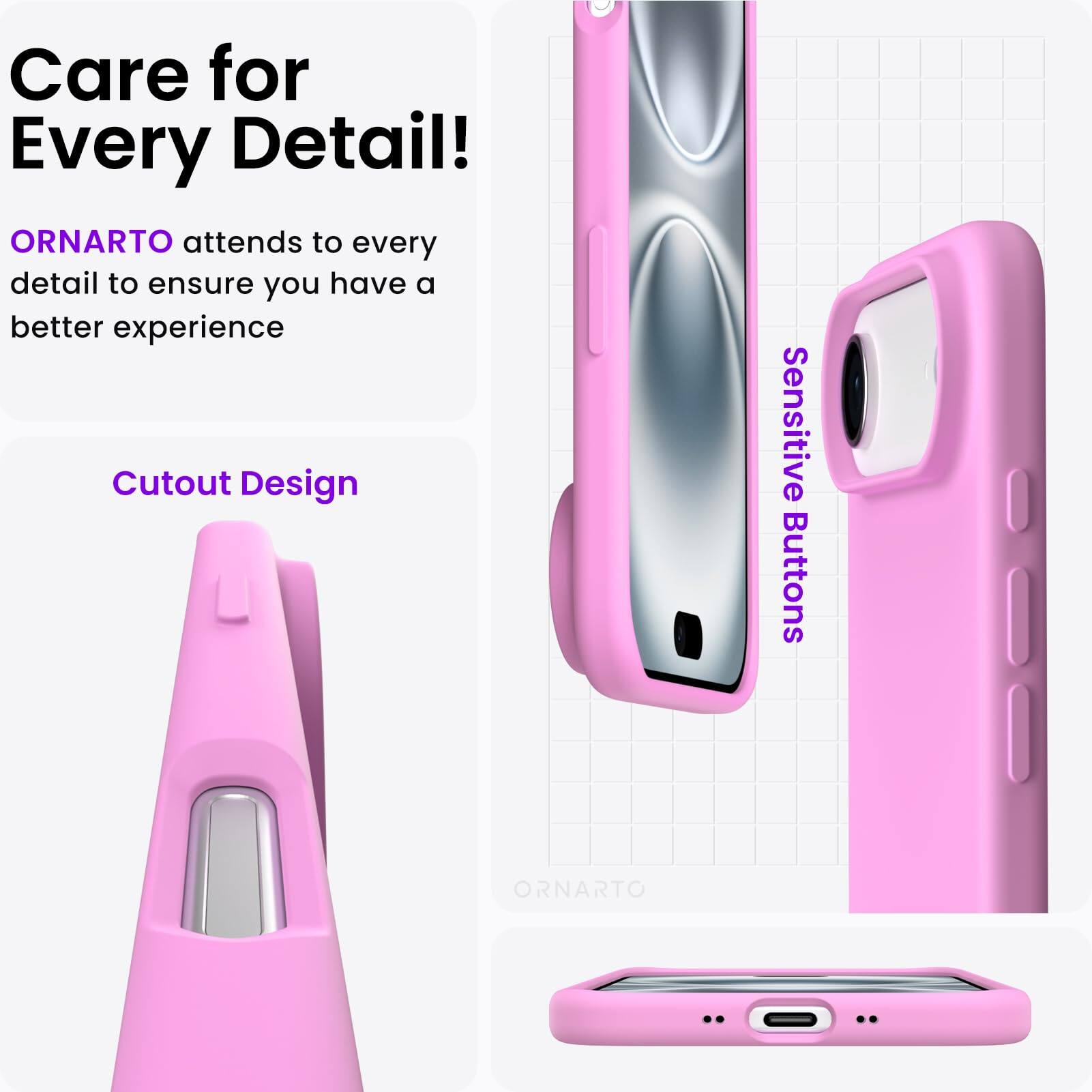 Care for Every Detail!

ORNARTO attends to every detail to ensure you have a better experience

Cutout Design

Sensitive Buttons