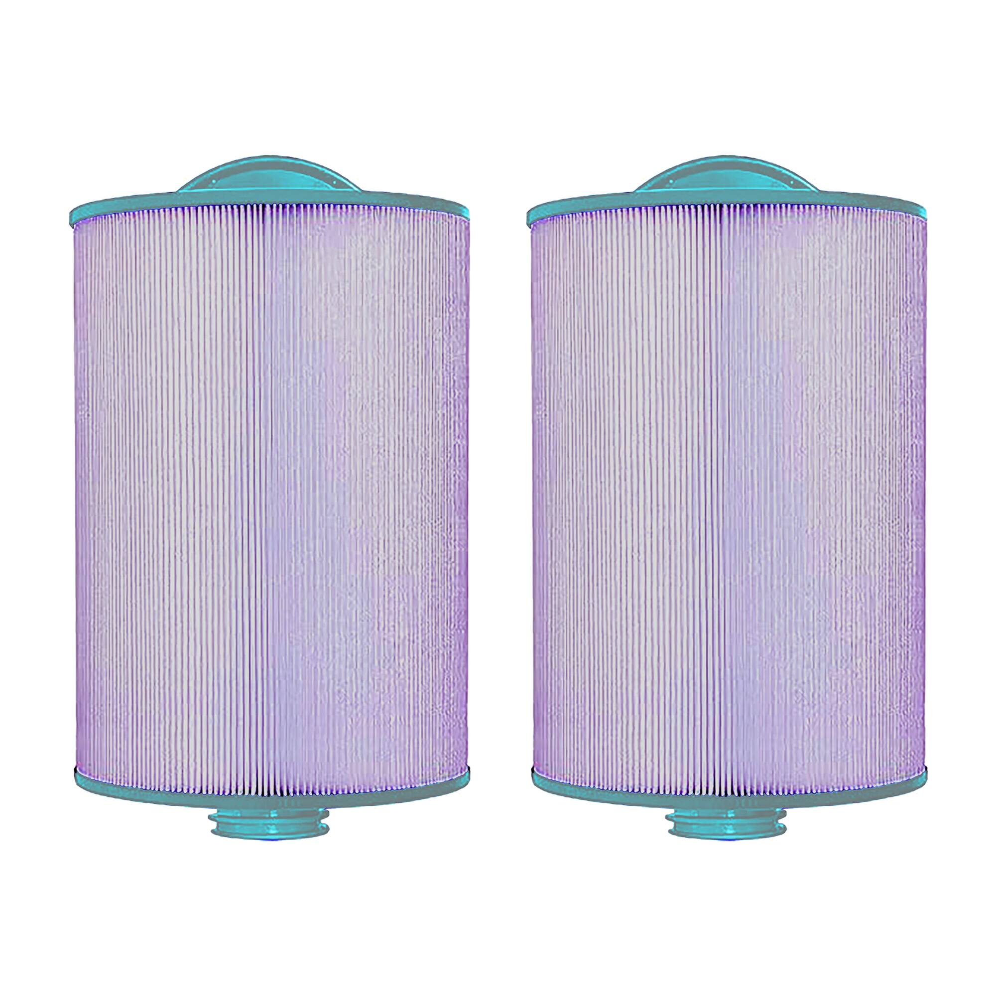Front. Hurricane - Hurricane 2 Pack HF6H940-01P Platinum Purple Spa Filter Cartridge Replacement.
