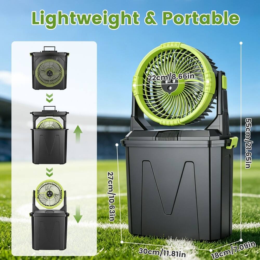 Lightweight & Portable

22cm/8.66in

55cm/21.65in

27cm/10.63in

30cm/11.81in

18cm/7.09in