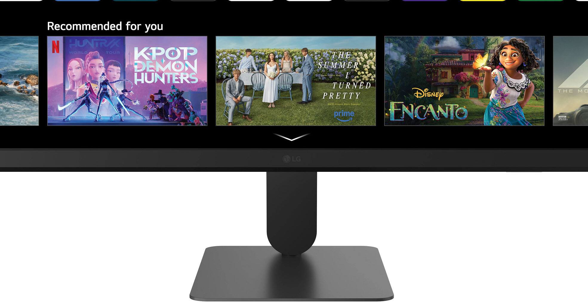 Recommended for you

- N HUNTRAX WORLD TOUR
- KPOP DEMON HUNTERS
- THE SUMMER I TURNED PRETTY
- Disney ENCANTO
- THE MC