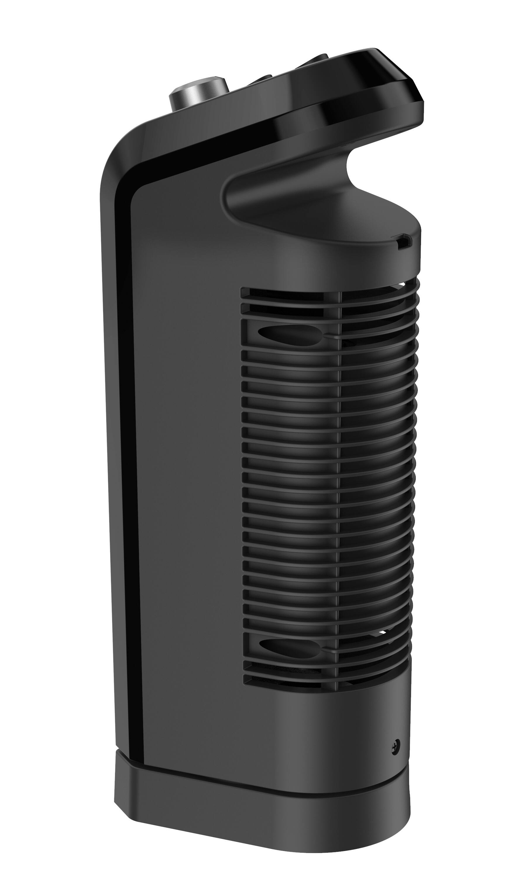 Alt View 7. Lasko - 16 in. 1500-Watt Oscillating Portable Ceramic Tower Space Heater with 2 Heat Settings and Thermostat, CT16450 - Black.