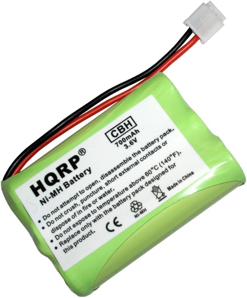 HQR Battery  
Ni-MH Battery  
700mAh 3.6V  
Made in China  
Do not attempt to open, disassemble or puncture the battery pack.  
Do not crush, expose to fire or temperature above 60°C (140°F).  
Do not dispose of with water.  
Do not expose to temperature.  
Replace only with the battery pack.  
CE