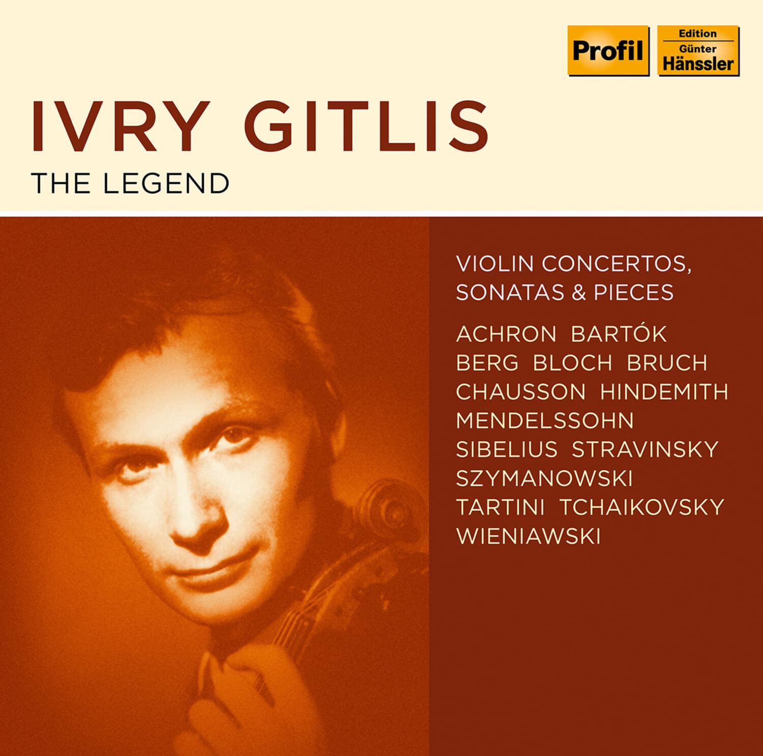 Ivry Gitlis - The Legend   - COMPACT DISCS [CD]