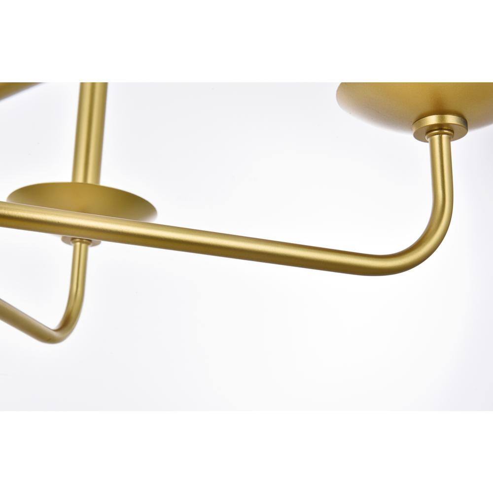 Alt View 2. Living District - Cohen 36 inch pendant in brass - Brass.