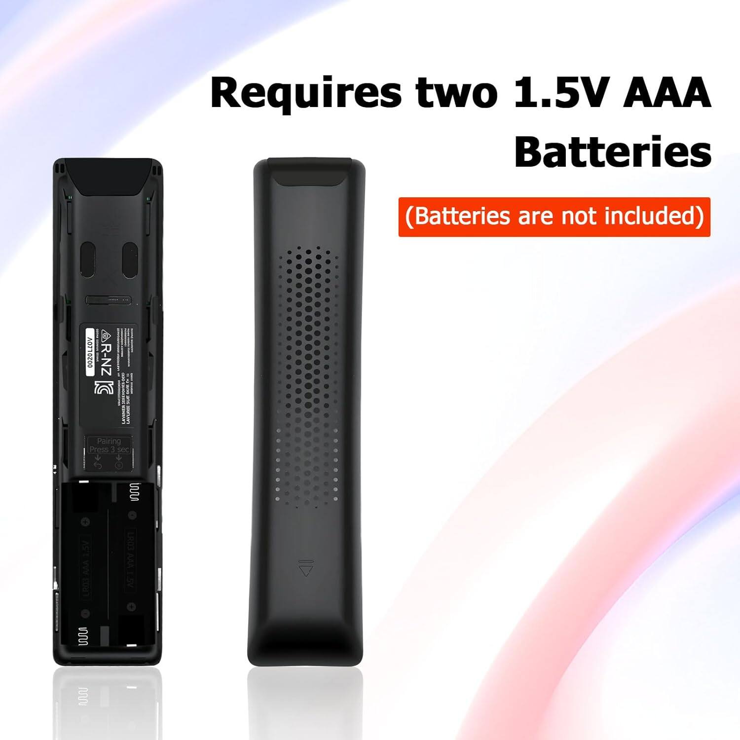 Requires two 1.5V AAA Batteries (Batteries are not included)