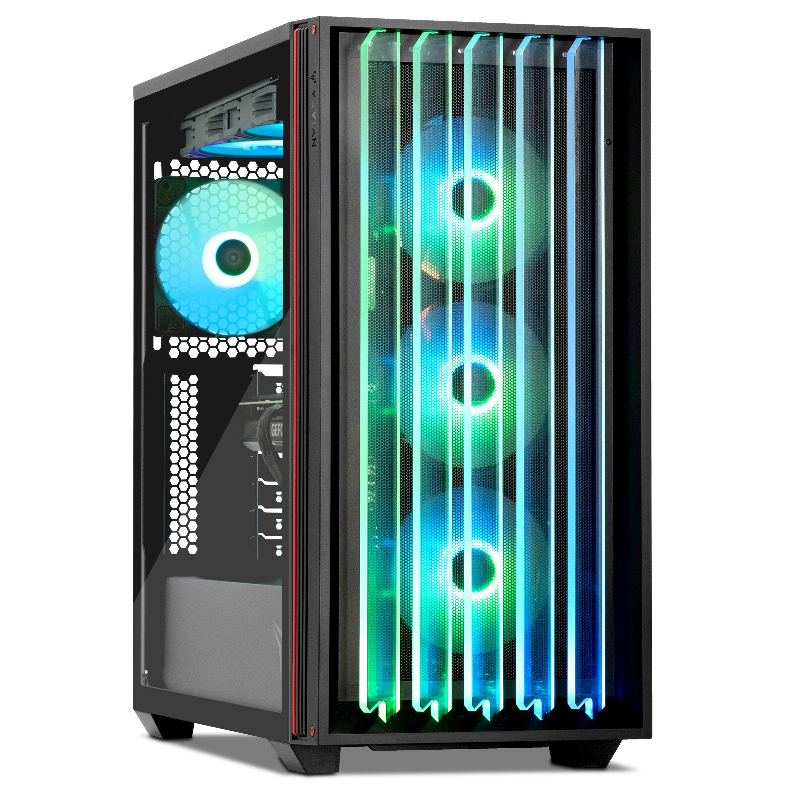 YEYIAN - Gaming PC. Intel Core Ultra 7 265F, RTX 5060 Ti 8GB GDDR7, 240mm AIO, 1 TB, 32GB, 850W. YPI-MS265FC-56T1U