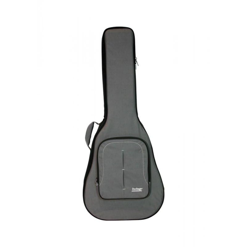 Alt View 6. On Stage Stands - On-Stage Acoustic Guitar Bag (GHA7550CG) - Black.