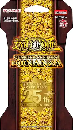 Konami - Yu-Gi-Oh! Trading Card Game: Quarter Century Bonanza Sleeved Booster