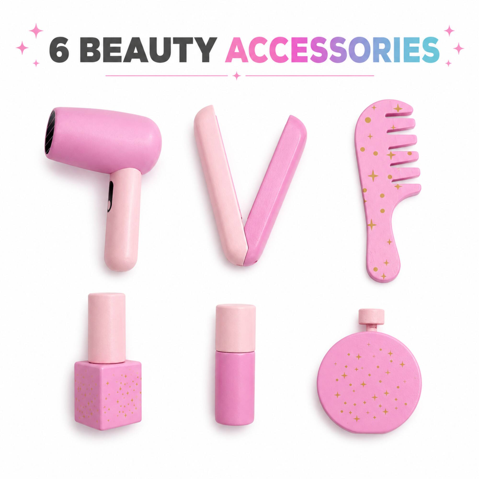6 BEAUTY ACCESSORIES