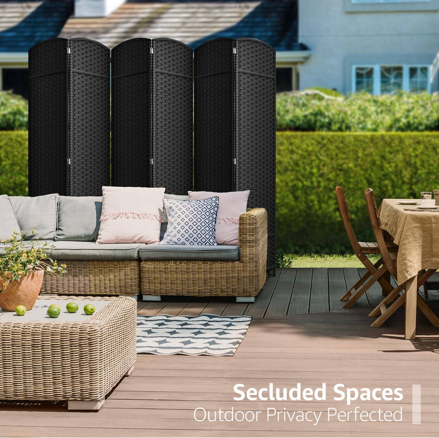 Secluded Spaces  
Outdoor Privacy Perfected