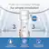 Push-to-connect fittings For simple installation
Waterdrop 1/4" 3s S twist-free connection
Waterdrop under Sink Ultra Filtration Water a UF Model: WD-RF15W-UF Efficient Atration * I 00T MC 3 min system installation LOX
Suitable for various types of sinks
No need for countertop hole
Direct connection to original faucet