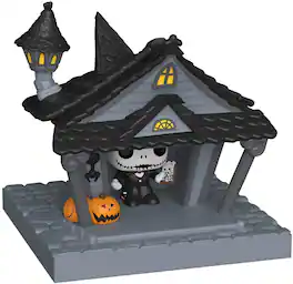 Funko - Bitty POP! Town: The Night Before Christmas - Jack at Home - Collectibles - Multicolor