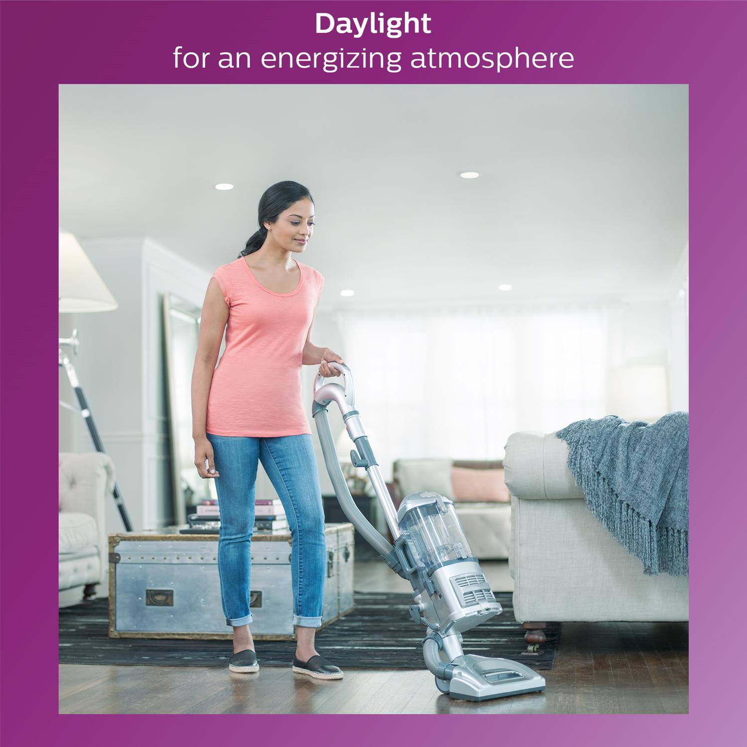 Daylight for an energizing atmosphere