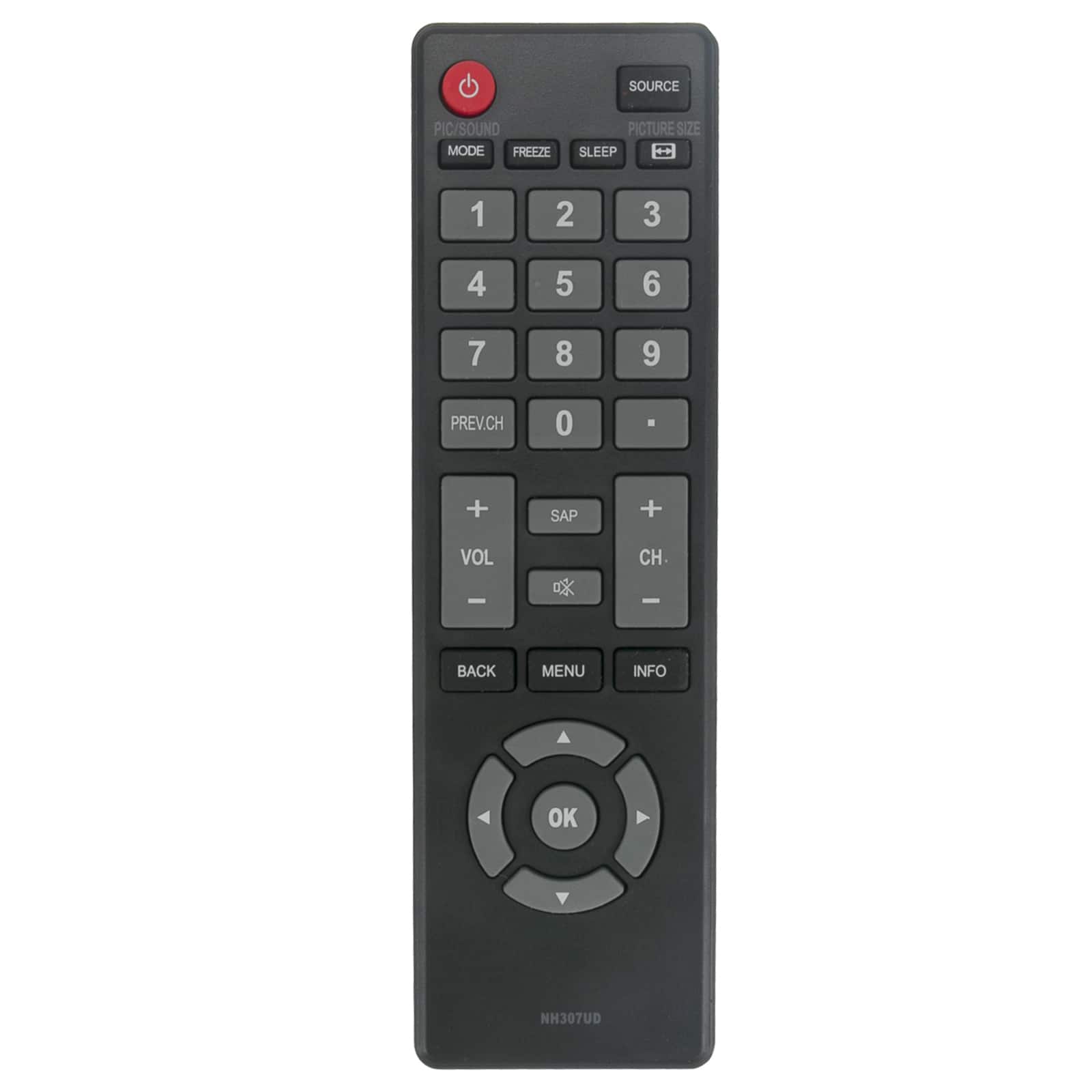 ALLIMITY - Replacement Remote Control NH307UD, Fit for FUNAI Television LF320FX4 LF320FX4F - Black price history on PriceWatchPro