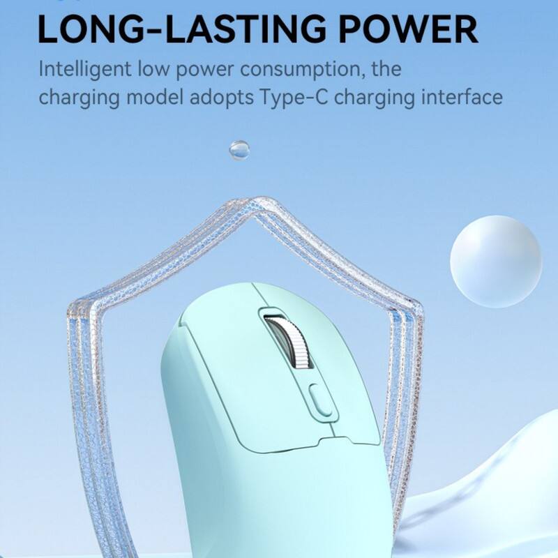 LONG-LASTING POWER  
Intelligent low power consumption, the charging model adopts Type-C charging interface