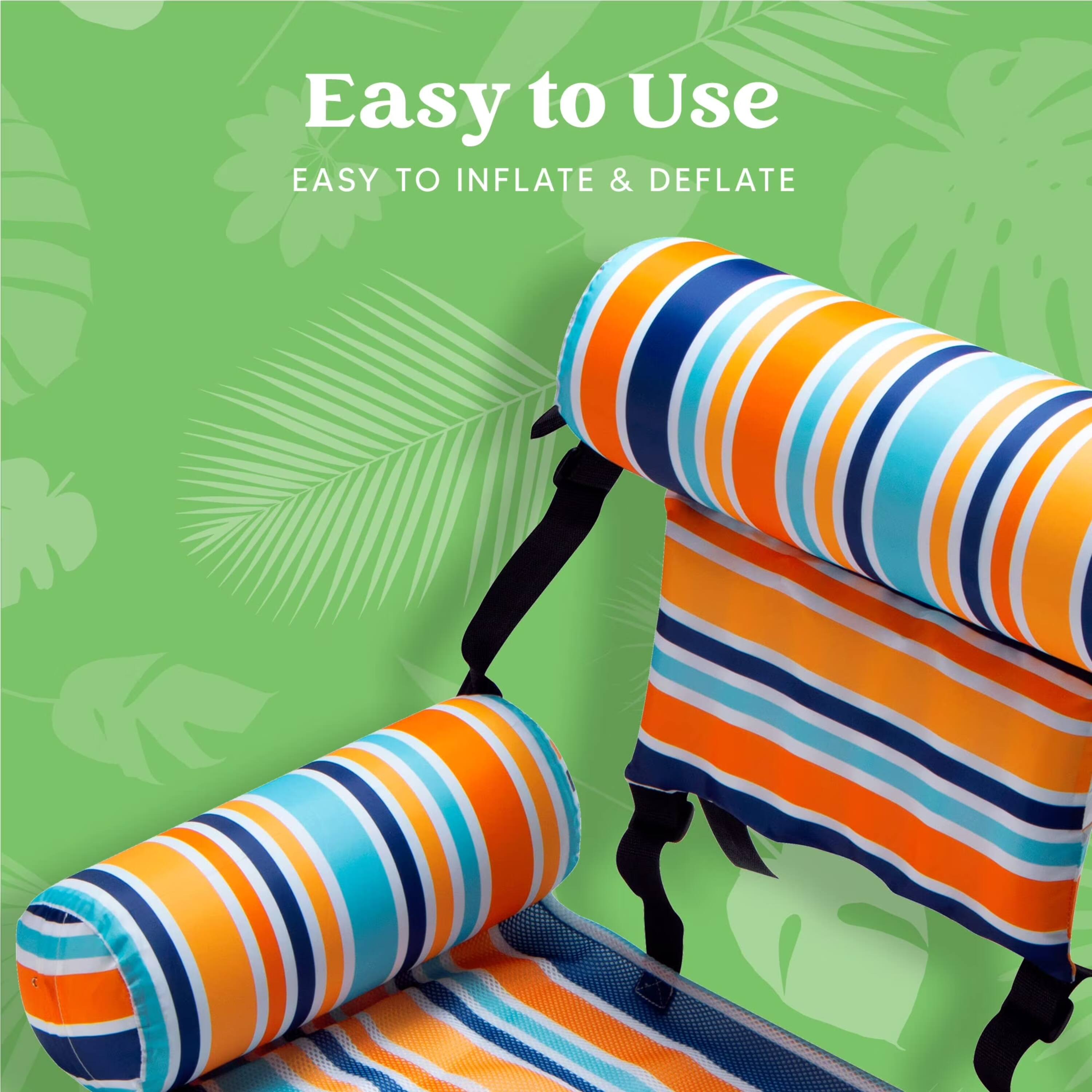 Easy to Use  
EASY TO INFLATE & DEFLATE