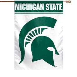 WinCraft - Michigan State Spartans 28" x 40" Logo Single-Sided Vertical Banner - Multicolor