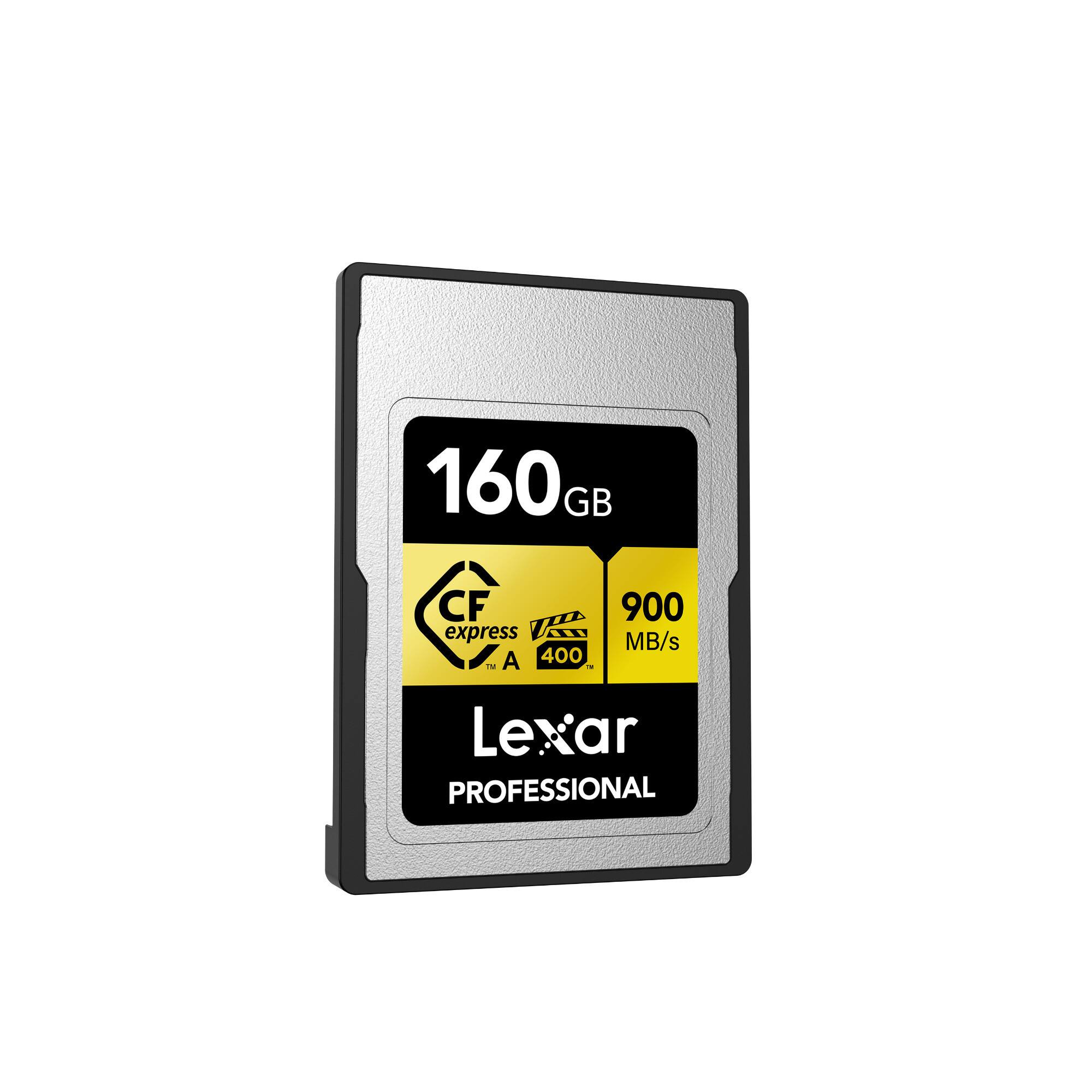 Lexar 160GB Professional CFexpress Type A Card GOLD Series