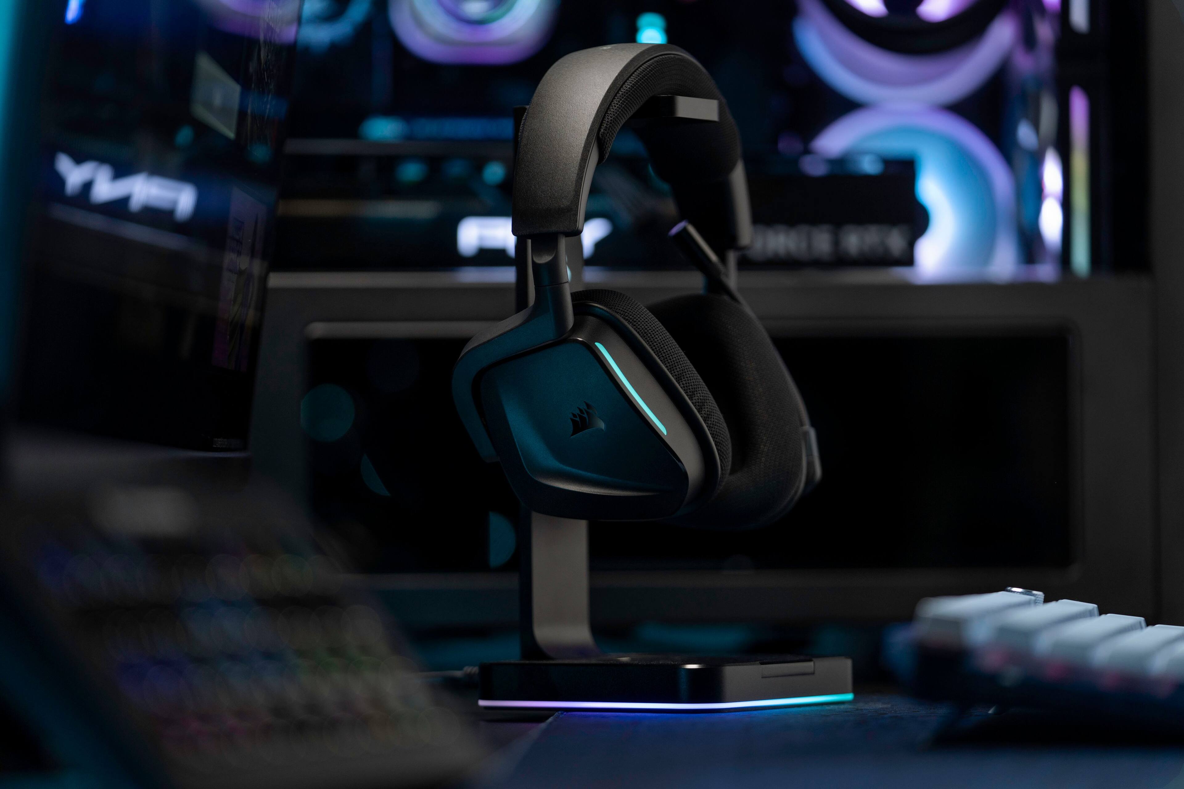 Alt View 16. CORSAIR - VOID v2 Wireless Gaming Headset for PC, PS5, PS4, Nintendo Switch, and Mobile - Carbon.