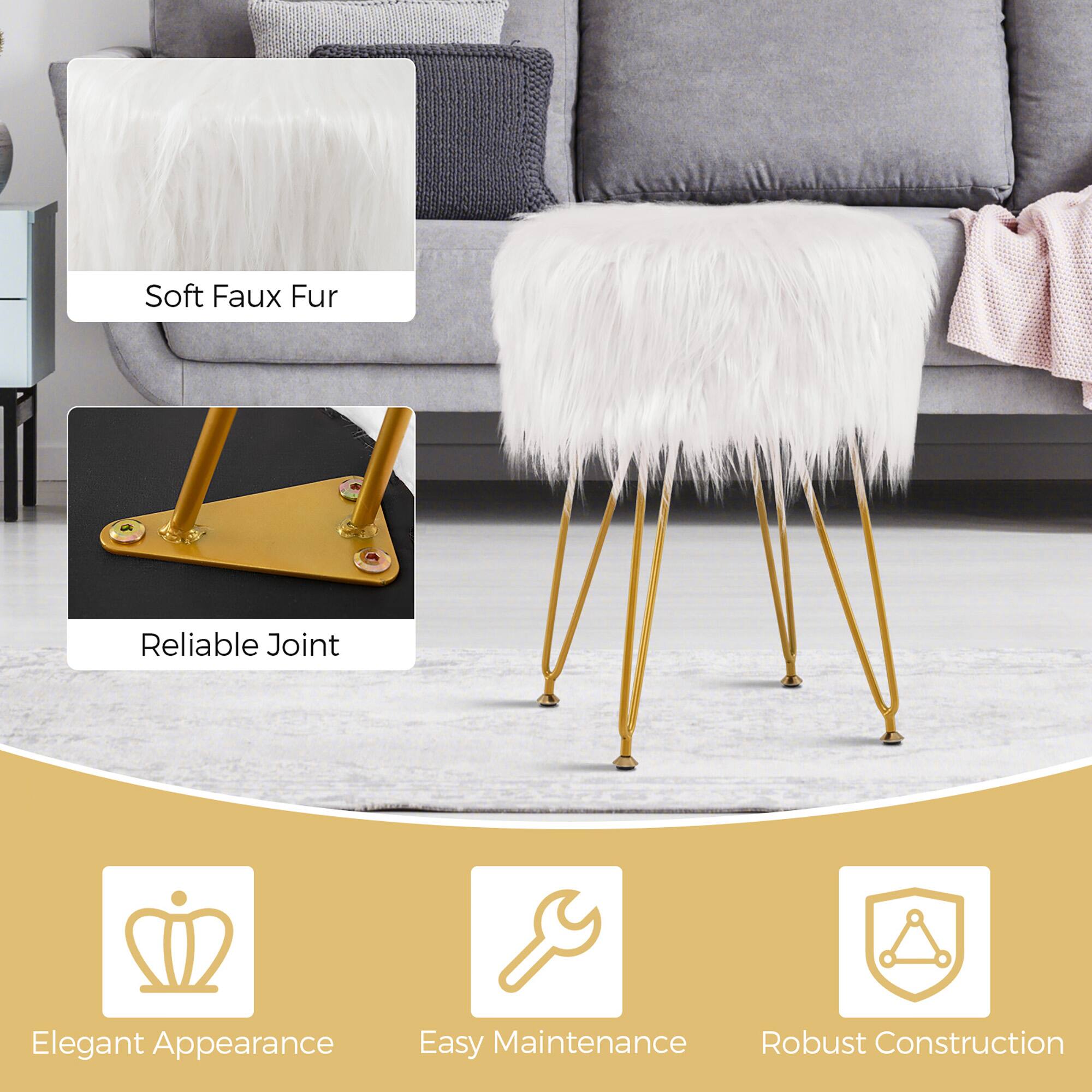 Soft Faux Fur  
Reliable Joint  
Elegant Appearance  
Easy Maintenance  
Robust Construction